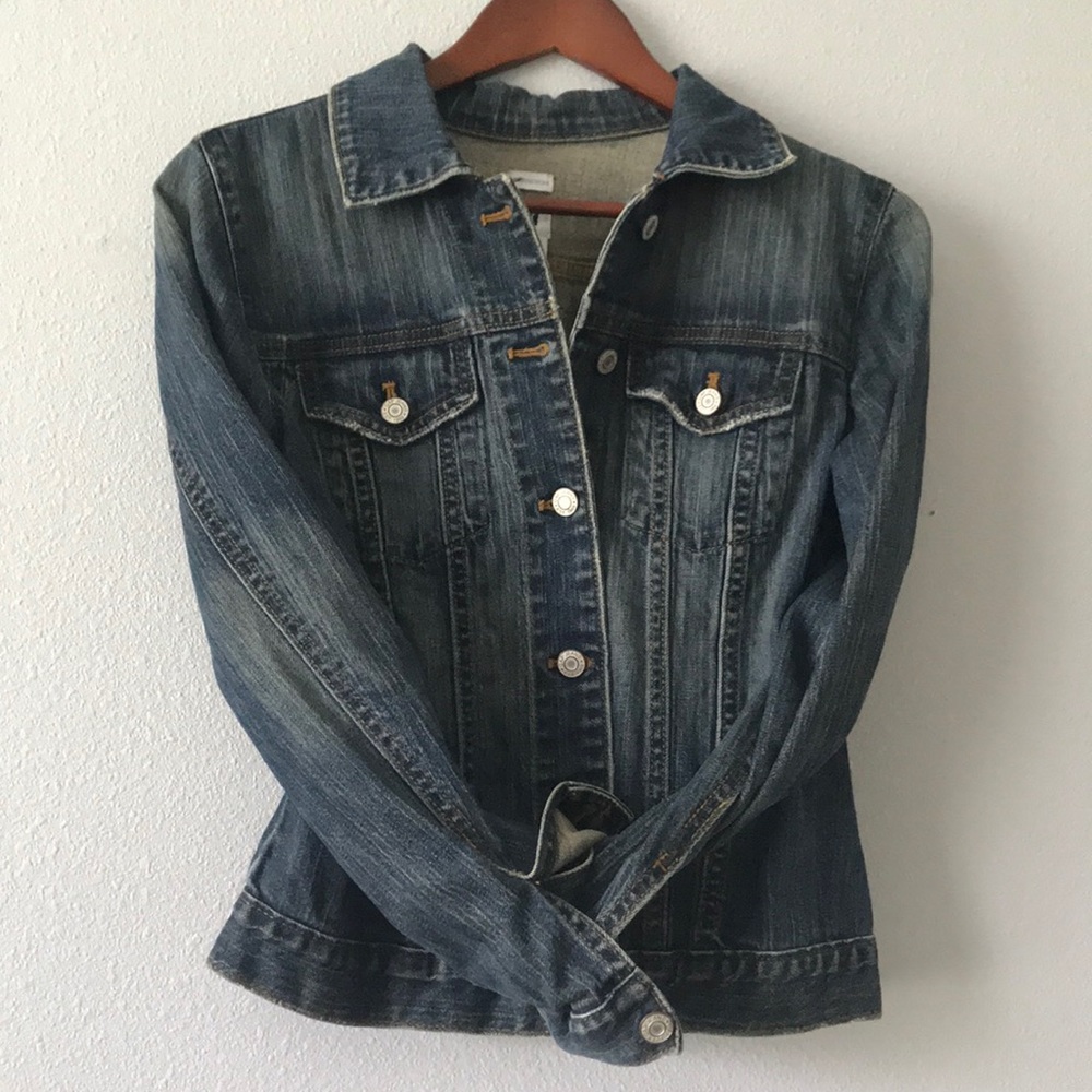 EUC GAP Distress Jean Jacket